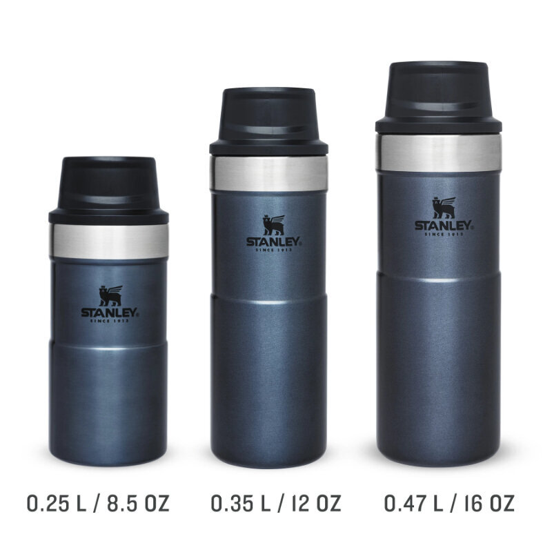 Termokrūze The Trigger-Action Travel Mug Classic 0,25L zila (4) cena un informācija | Termosi, termokrūzes | 220.lv