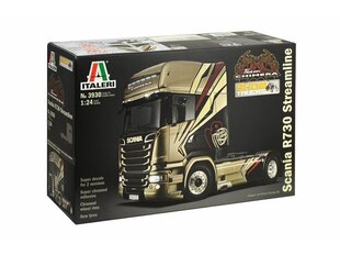 Сборная пластиковая модель Italeri - SCANIA R730 Streamline team chimera, 1/24, 3930 цена и информация | Конструкторы и кубики | 220.lv