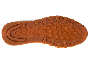 Мужские кроссовки Reebok Classic Lthr 49799, белые цена и информация | Кроссовки для мужчин | 220.lv