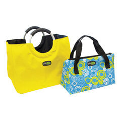 Комплект термосумок Bag In The City, цвет ассорти - сине-желтый / желто-синий цена и информация | Сумки-холодильники | 220.lv