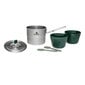 Ēdienu gatavošanas komplekts The Stainless Steel Cook Set For Two 1L nerūsējošā tērauda (4) цена и информация | Katli, tvaika katli | 220.lv