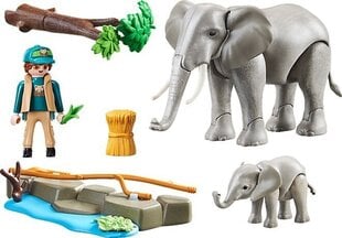 70324 PLAYMOBIL® Family Fun Ziloņu ģimene cena un informācija | Playmobil Rotaļlietas, bērnu preces | 220.lv