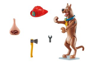 70712 PLAYMOBIL® Scooby-Doo! Kolekcionējama ugunsdzēsēja figūriņa cena un informācija | Konstruktori | 220.lv