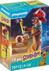 70712 PLAYMOBIL® Scooby-Doo! Коллекционная фигурка пожарного цена и информация | Kонструкторы | 220.lv