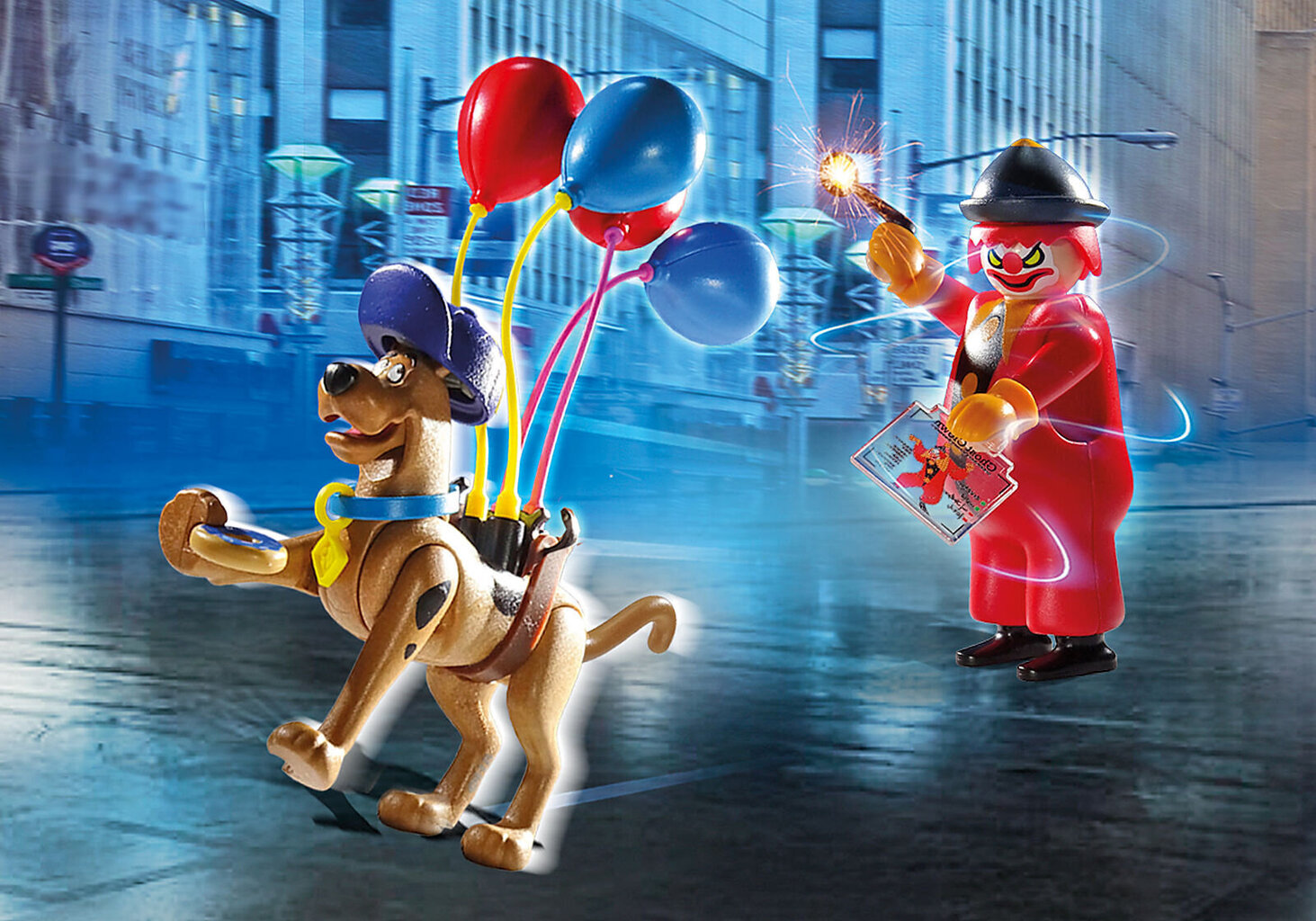 70710 PLAYMOBIL® Scooby-Doo! Piedzīvojumi ar spoku klaunu cena un informācija | Konstruktori | 220.lv