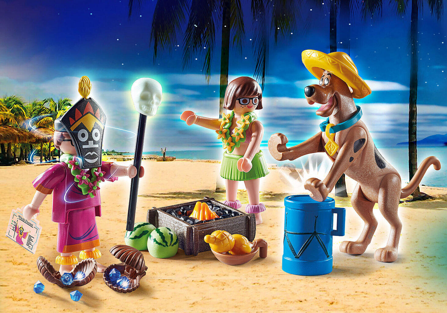 70707 PLAYMOBIL® Scooby-Doo! Piedzīvojumi ar ārstu cena un informācija | Konstruktori | 220.lv