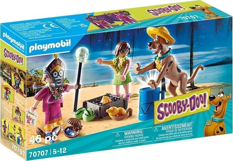 70707 PLAYMOBIL® Scooby-Doo! Piedzīvojumi ar ārstu цена и информация | Konstruktori | 220.lv