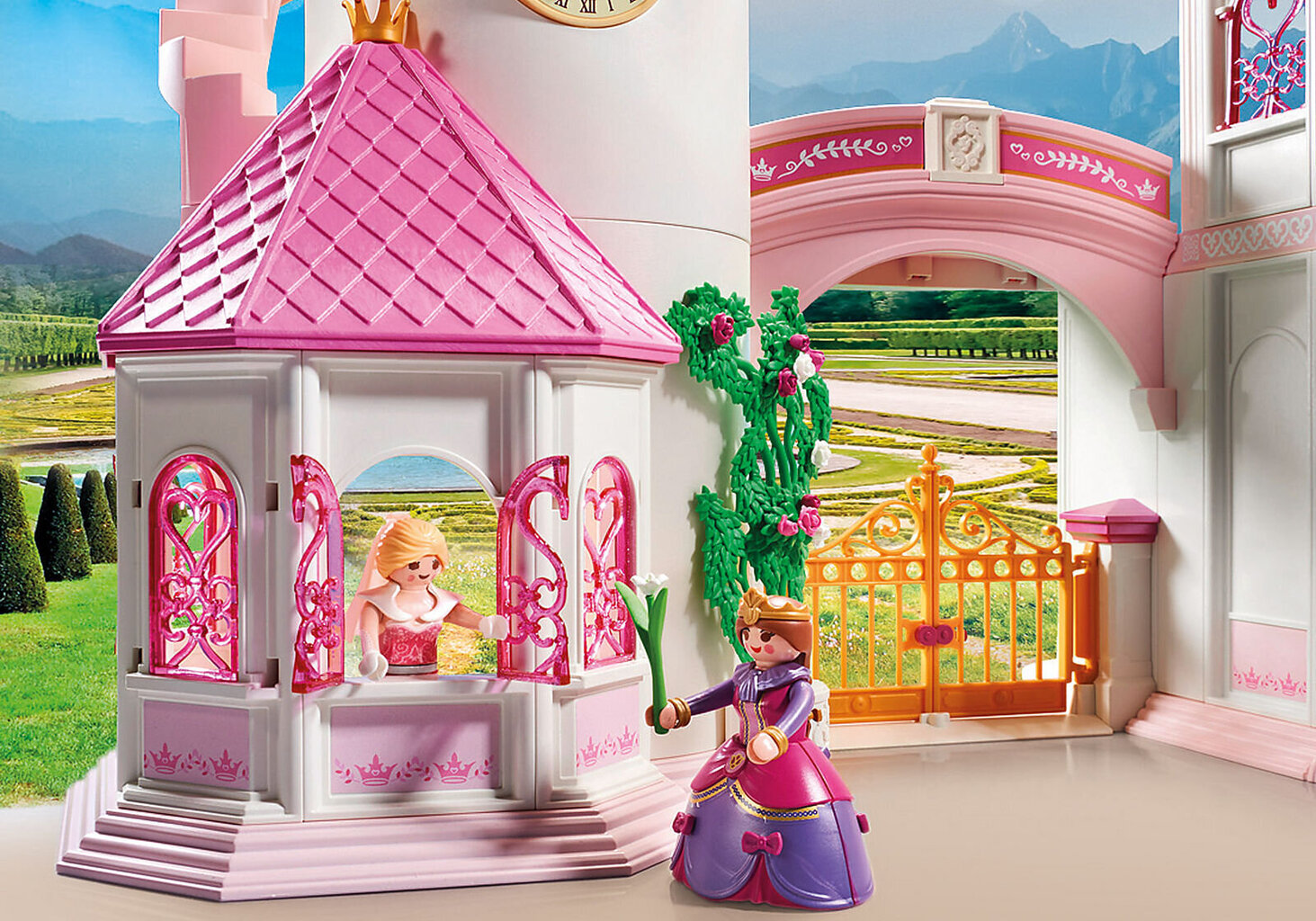 70447 PLAYMOBIL® Princess Большой замок принцессы цена | 220.lv