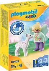 70402 PLAYMOBIL® 1.2.3 Feja ar briedi cena un informācija | Playmobil Rotaļlietas, bērnu preces | 220.lv