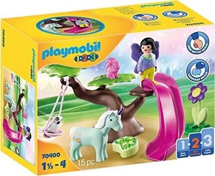 70400 PLAYMOBIL® 1.2.3 Игровая площадка страны сказок цена и информация | Конструкторы и кубики | 220.lv