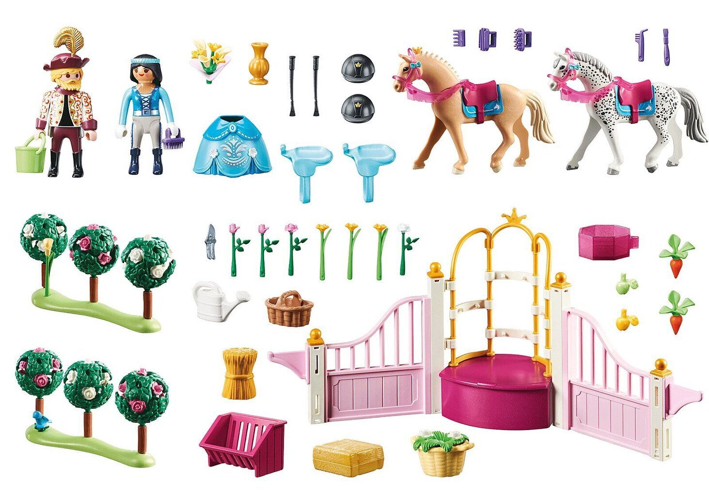 70450 PLAYMOBIL® Princess, Jāšanas nodarbība cena un informācija | Konstruktori | 220.lv