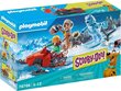 70706 PLAYMOBIL® Scooby-Doo! Piedzīvojumi ar sniega spoku cena un informācija | Konstruktori | 220.lv