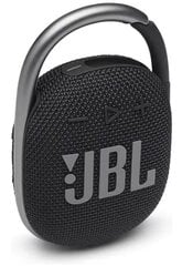 JBL Clip4 JBLCLIP4BLK cena un informācija | Skaļruņi | 220.lv