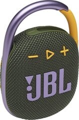 JBL Clip 4, зеленый цена и информация | Аудиоколонки | 220.lv