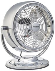 Volteno galda ventilators 15W, hroms cena un informācija | Ventilatori | 220.lv