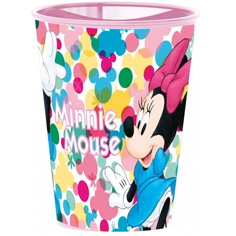 Bērnu glāze Minnie Mouse, 260ml cena un informācija | Glāzes, krūzes, karafes | 220.lv