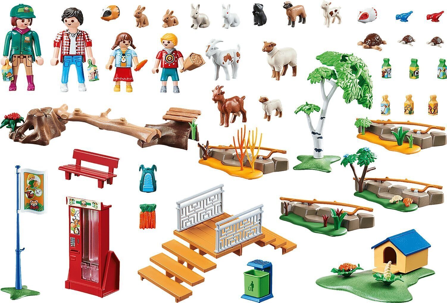 70342 PLAYMOBIL® Family Fun Zooloģiskais dārzs цена и информация | Konstruktori | 220.lv