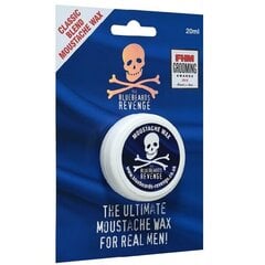 Воск для усов The Bluebeards Revenge Blend Moustache Wax, 20 мл цена и информация | Косметика и средства для бритья | 220.lv