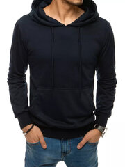 Tumši zils vīriešu džemperis ar kapuci "Rodrigo" BX4970-44318-XXL cena un informācija | Vīriešu jakas | 220.lv