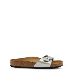 Birkenstock - Madrid_40411 58905 MADRID_40411_SILVER-EU 41 cena un informācija | Iešļūcenes, čības sievietēm | 220.lv