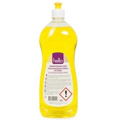 Hella Lemon trauku mazgāšanas līdzeklis 1 L cena un informācija | Trauku mazgāšanas līdzekļi | 220.lv