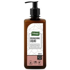 Mayeri Organic trauku mazgāšanas līdzeklis Rabarbers un ābols 500 ml cena un informācija | Trauku mazgāšanas līdzekļi | 220.lv