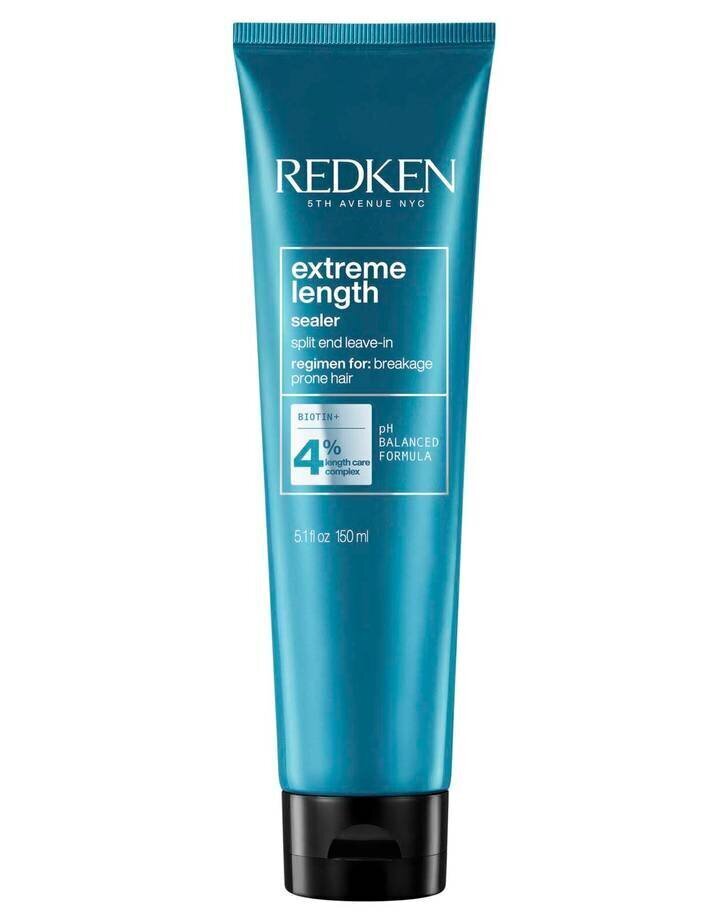 Mitrinoša matu maska ​​vājiem matiem Redken Extreme Length Leave-in Treatment Wth Biotin, 150 ml цена и информация | Matu uzlabošanai | 220.lv