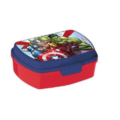 Детская коробочка для перекуса «Avengers» цена и информация | Посуда для хранения еды | 220.lv