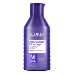 Krāsu fiksējošs kondicionieris blondiem matiem Redken Color Extend Blondage Purple, 250 ml цена и информация | Бальзамы, кондиционеры | 220.lv