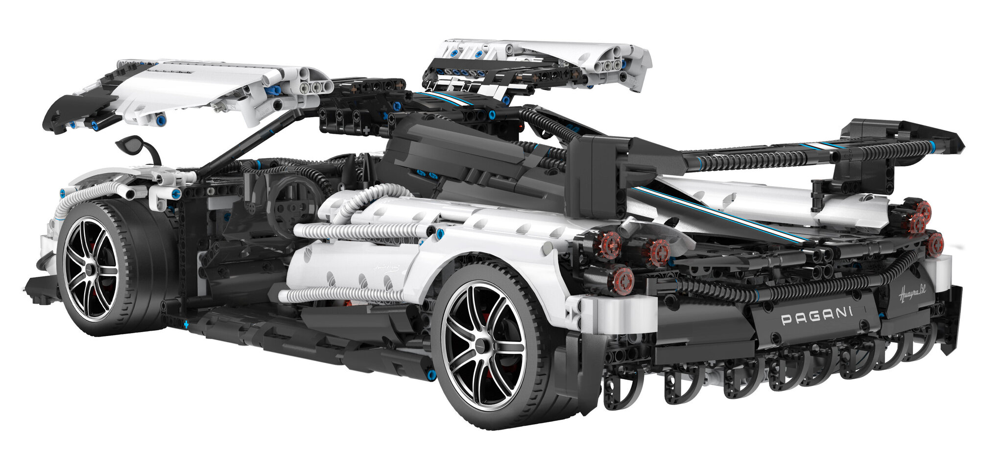 Auto modelis-konstruktors Rastar Pagani Huayra BC Bricks 97910 cena un informācija | Rotaļlietas zēniem | 220.lv