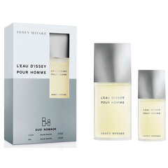 Komplekts Issey Miyake L'Eau d'Issey Pour Homme sievietēm: tualetes ūdens EDT, 125 ml + EDT, 40 ml cena un informācija | Issey Miyake Smaržas, kosmētika | 220.lv