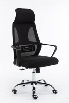 Офисное кресло Nigel, черное цена и информация | Офисные кресла | 220.lv