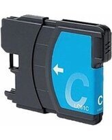 Analoga kasetne tintes printeriem Brother Lc61C zila cena un informācija | Tintes kārtridži | 220.lv