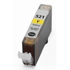 Analoga kasetne tintes printeriem Canon Cli-521Y cena un informācija | Tintes kārtridži | 220.lv