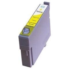 Совместимый картридж Epson T0714 / T0894 жёдтый цена и информация | Картриджи для струйных принтеров | 220.lv