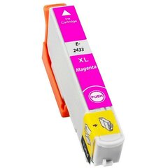 Analoga kasetne tintes printeriem Epson 24Xl T2433 Magenta cena un informācija | Tintes kārtridži | 220.lv