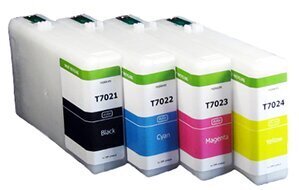 Analogs tintes kasetņu komplekts Epson T702 Cmyk cena un informācija | Tintes kārtridži | 220.lv