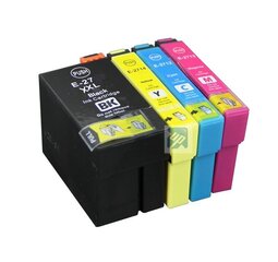Analogs tintes kasetņu komplekts Epson T27Xxlbk+ T27Xl Cmy cena un informācija | Tintes kārtridži | 220.lv