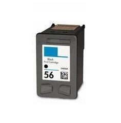 Analoga kasetne tintes printeriem Hp 56 Black cena un informācija | Tintes kārtridži | 220.lv
