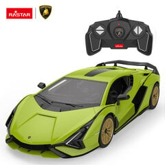 Radio vadāms automašīnas modelis-konstruktors Rastar Lamborghini Sian 1:18, 97400 цена и информация | Игрушки для мальчиков | 220.lv