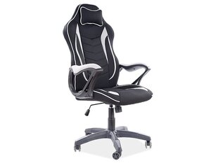 Офисное кресло Signal Meble Zenvo, черное/серое цена и информация | Офисные кресла | 220.lv