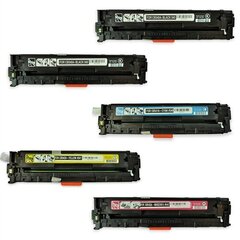 Комплект совместимых тонеров Hp 125A 5-Pack / Cb540 5-Pack цена и информация | Картриджи для лазерных принтеров | 220.lv