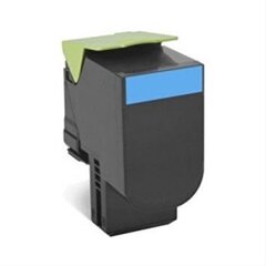 Совместимый тонер Lexmark 802Hc / Cx410 / 80C2Hc0 Cyan цена и информация | Картриджи для лазерных принтеров | 220.lv