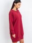 Burgundijas kokvilnas kleita, Maroon S/M cena un informācija | Kleitas | 220.lv