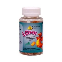 Uztura bagātinātājs Lohe Omega 3+6+9 gumijas konfektes bērniem  60 apelsīnu garšas gumijas konfektes cena un informācija | Vitamīni, preparāti, uztura bagātinātāji imunitātei | 220.lv