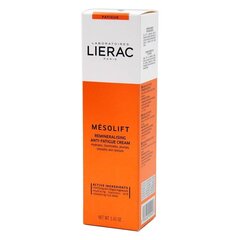 Признаки усталости уменьшающий крем для лица Lierac Mesolift Remineralizing Anti-Fatigue Cream, 40 мл цена и информация | Наносите на чистую кожу лица. Подержите около 10-15 минут и смойте водой. | 220.lv