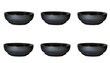 Keramikas bļodu komplekts Black Jeans, 17 cm, 6 gab цена и информация | Trauki, šķīvji, pusdienu servīzes | 220.lv
