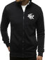 Vīriešu džemperis ar uzdruku "Silon", melns cena un informācija | Vīriešu jakas | 220.lv