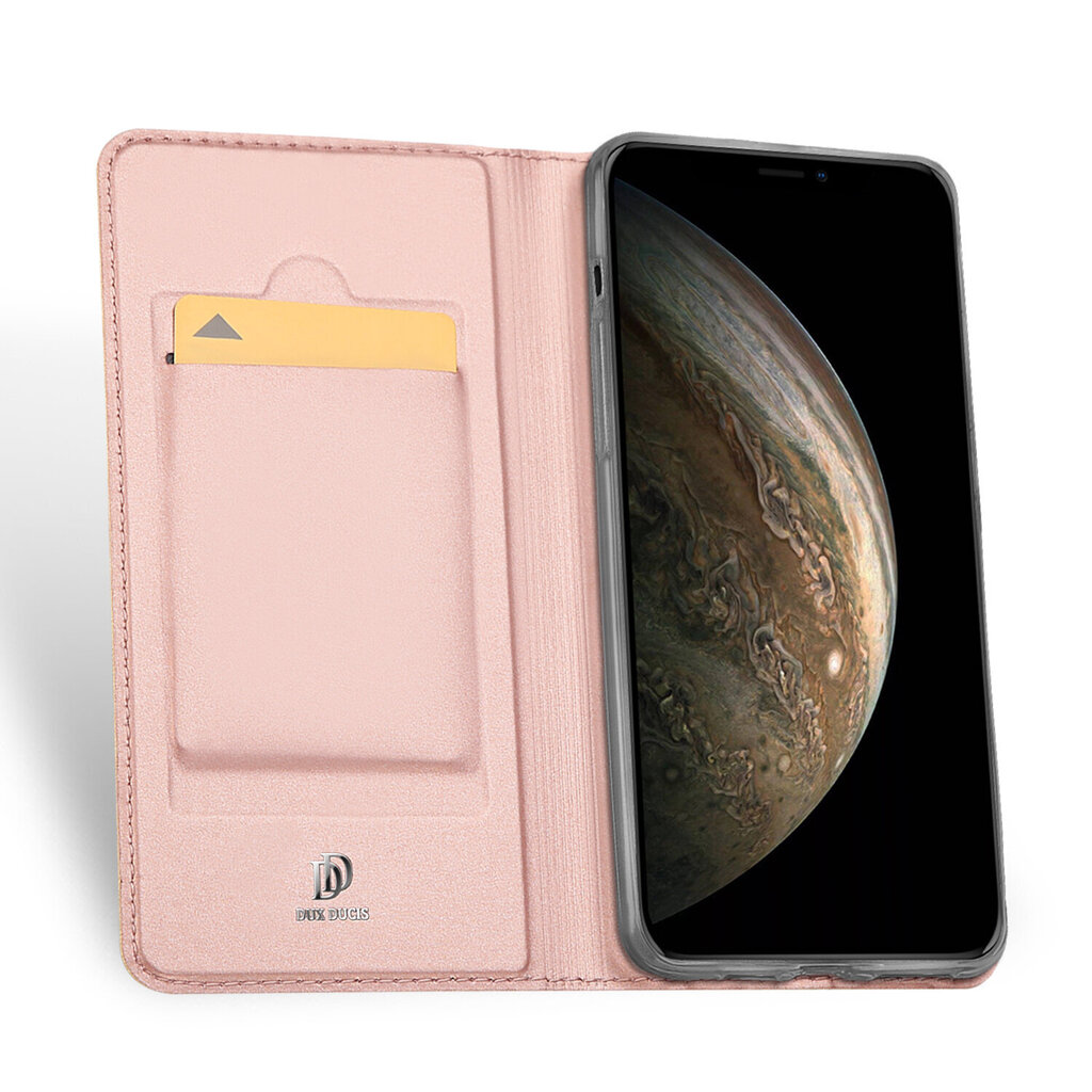 Maciņš Dux Ducis Skin Pro Samsung Galaxy A22 5G, rozā cena un informācija | Telefonu vāciņi, maciņi | 220.lv
