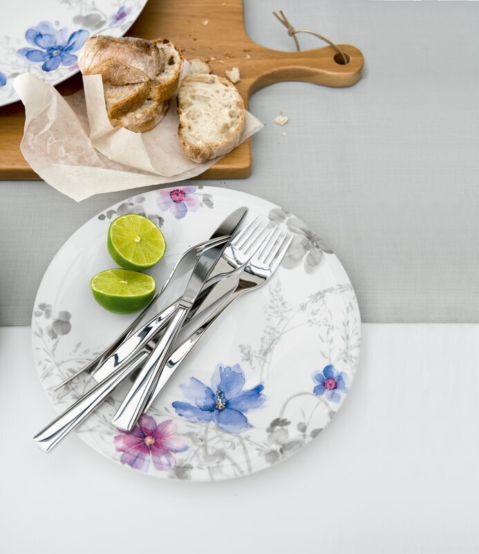 Villeroy & Boch Šķīvis Mariefleur Gris Basic, 21cm cena un informācija | Trauki, šķīvji, pusdienu servīzes | 220.lv